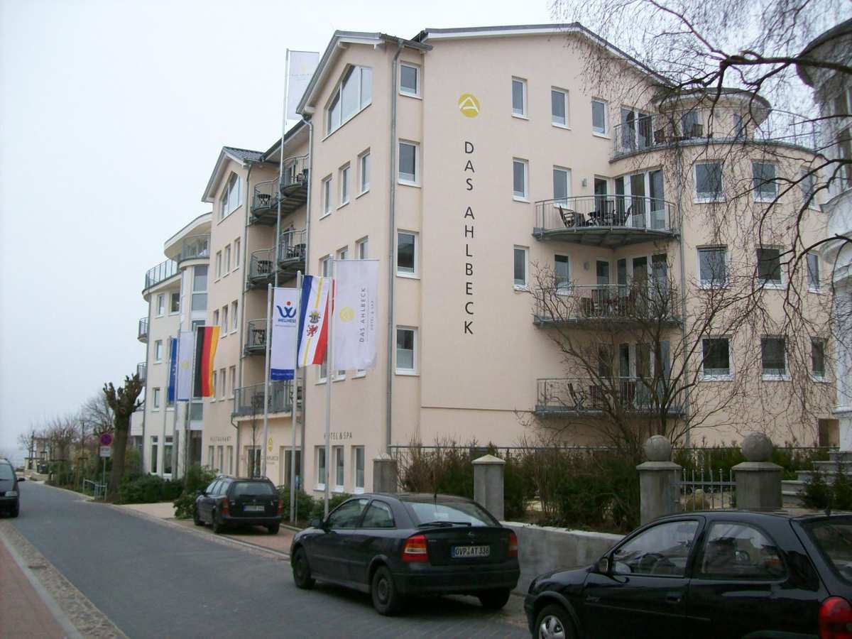 Historische Außenansicht von Das Ahlbeck Hotel & SPA, aufgenommen 2008. Heutige Ausstattung kann abweichen.